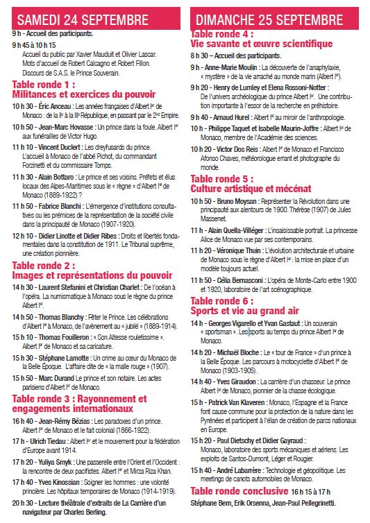 colloque programme