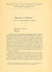 Discours sur l'Océan
