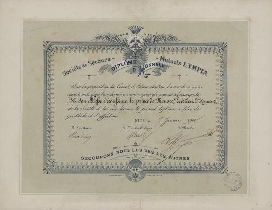 <span x-html="highlightInnerHTML('Diplôme de la Société de secours mutuel Lympia')"></span>
