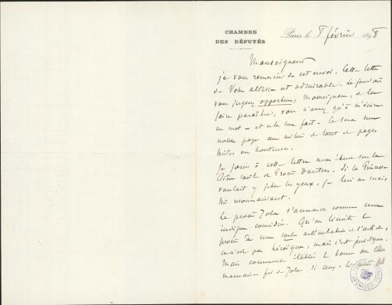 <span x-html="highlightInnerHTML('Lettre de Joseph Reinach au Prince Albert I<sup>er</sup>')"></span>