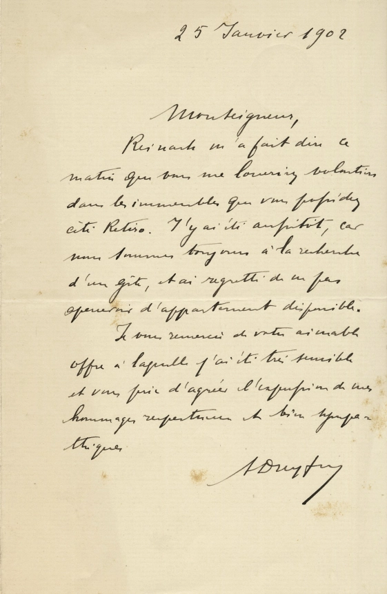 <span x-html="highlightInnerHTML('25/01/1902 - Lettre d'Albert I<sup>er</sup> à Alfred Dreyfus')"></span>