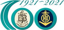 Logo centenaire de l'Organisation hydrographique internationale